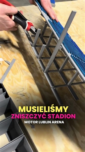 ZNISZCZYLIŚMY STADION😱‼️ #makieta #h0 #diy