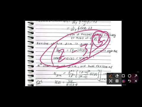 Inverse Z Transform using Cauchy Integral Method and Partial Fraction Expansion