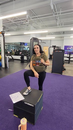 The "1,000 step ups for Veterans Day" challenge, known as the CHAD 1000X workout, is performed to honor Navy SEAL Chad Wilkinson, who died by suicide in 2018. The workout CHAD 1000X 1000 BOX STEP-UPS WITH A WEIGHTED RUCKSACK VETERANS DAY HERD WOD DEDICATED TO CHAD WILKINSON serves as a way to raise awareness for veteran suicide and mental health, support veterans through fitness, and memorialize their sacrifices. ☺ | Anytime Fitness