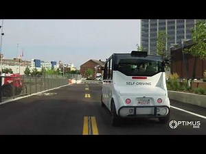 Optimus Ride Driverless Vehicles Launch at Brooklyn Navy Yard