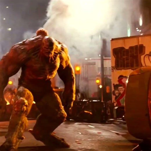 Hollywood best movie fight seen #Hulk vs Abomination