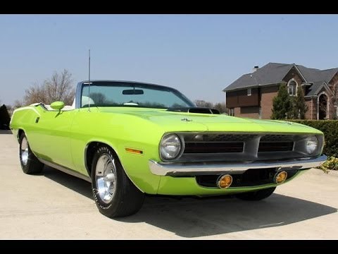 1970 Baracuda Convertible For Sale