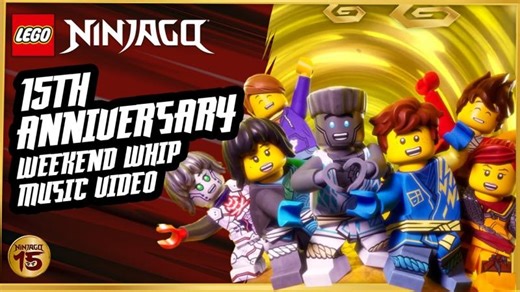 🎵 The Weekend Whip 🎵 | Music Video | 15th Anniversary 🎉 | LEGO Ninjago | Jacob G.