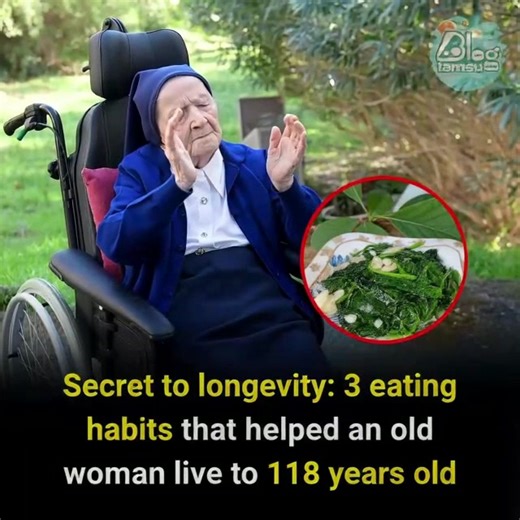 217K views · 563 reactions | The longevity secret revealed: how 3 simple eating habits kept her alive for 118 years  | Likenow | Facebook