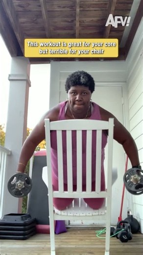 This workout is great for your core but terrible for your chair