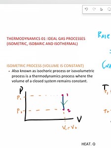 THERMODYNAMICS 01: IDEAL GAS PROCESSES (ISOMETRIC, ISOBARIC AND ISOTHERMAL) #mechanicalengineering #collegeofengineering #fyppppppppppppppppppppppp #fypシ゚viral🖤tiktok #basiccalculus #chemistry #basic calculus stem book #chemicalengineering #scalarsandvectors #differentialcalculus #projectilemotion #trigonometry #differentialequations #staticofrigidbodies #fyp #math #engineering #youpage #calculus #fyi