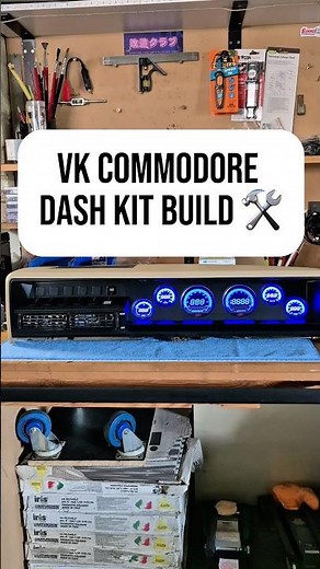 VK Commodore Dash Kit | Modern Cluster, OEM Look! #vk #holden #dash #classiccars #restomod