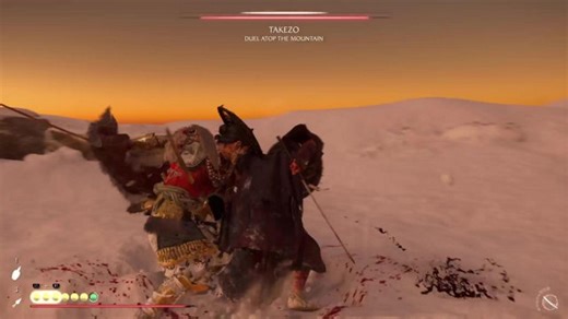 Final Duel at the top of the mountain