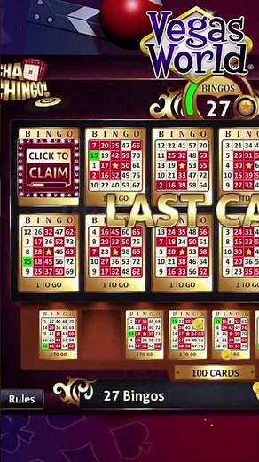 Vegas World Casino - Bingo
