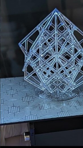【Mars 4 Ultra】ELEGOO最新の光造形3Dプリンターで「高速テストモデル」をプリント！【9K&18um超高解像度】#shorts