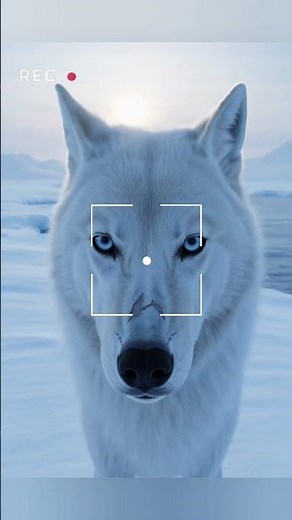 🦊Arctic Wolf Documentary 4K | Ghost of the Frozen Tundra.#wildlifereels #animalbehavior