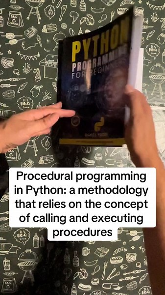 Procedural programming in Python #procedure #programming #pythonprogramming #pythonprogrammingforbeginers