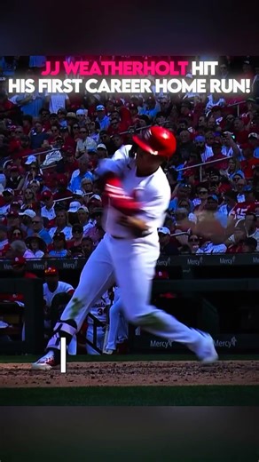 JJ Weatherholt Hit His First Career Home Run! #baseball #mlb #homerun #jesus