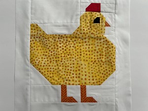 Chicken PDF Quilt Block Pattern - Etsy UK
