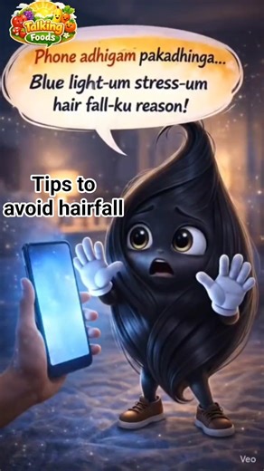 Hair Care Tips in Tamil | Hair Fall Control Easy Method #talkingfoodstamil #shorts #trending #viral