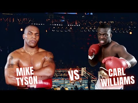 Mike Tyson vs Carl Williams | Full Fight Breakdown & Highlights (1989 Heavyweight Clash)