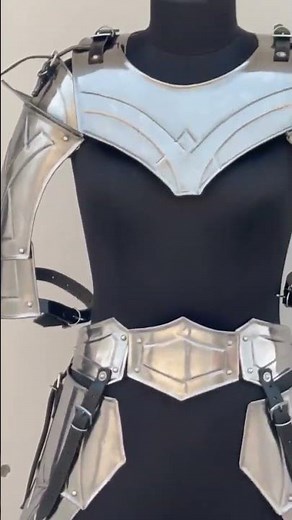 Medieval Knight Lady Half Body Armor – Female Cuirass & Cosplay Set #armor #medievalarmor