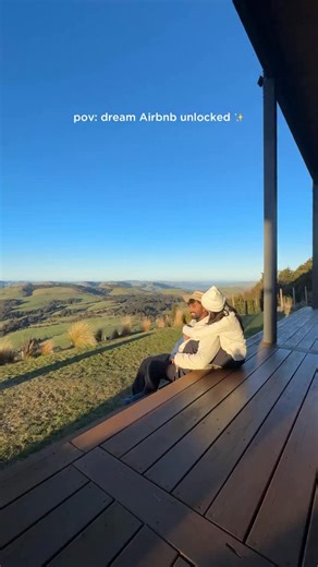 Prachi Dhadwal & Harsh Pandorwala | Romance + Travel on Instagram: "We just stumbled upon one of the most magical Airbnbs we’ve ever stayed in 🏡 Imagine this ✨ you’re living on top of a hill, surrounded by nothing but rolling greens, sheep, cows, and the most peaceful silence. You cook your own meals, watch the sky change colours every evening, and end your day by the bonfire under a blanket of stars. That was our typical day here in this stunning Aibrnb ❤️ It was the kind of place that makes y