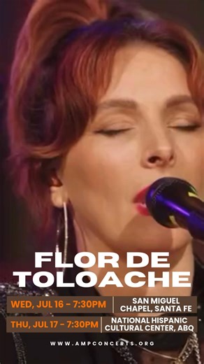 We’re thrilled to welcome the GRAMMY-winning all-female mariachi group Flor de Toloache! San Miguel Chapel on Wednesday, July 16 at 7:30. National Hispanic Cultural Center – Journal Theatre, Thursday, July 17 at 7:30. Their blend of tradition and innovation is pure magic! Tickets: NHCC- https://www.ampconcerts.org/event/446115 San miguel Chapel:https://www.ampconcerts.org/event/446642/flor-de-toloache #FlorDeToloache #AMPConcerts #LiveMusic #Mariachi #Motherflower #SheRisesIII #AlbuquerqueMusic 