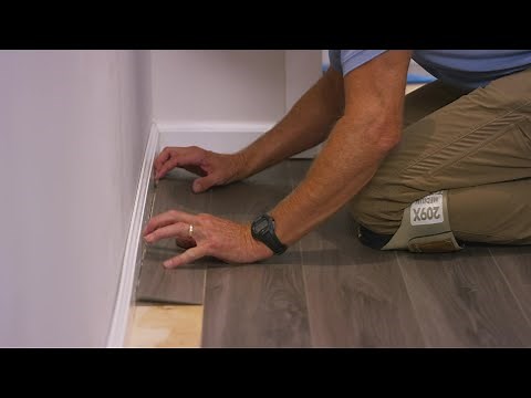 How to Install Flexible Glue Down Vinyl Flooring | DIY Flooring