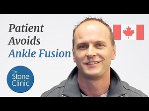 Patient avoids ankle fusion with articular cartilage & ligament repair
