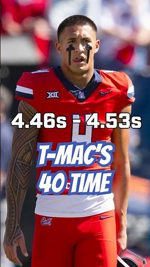 Top WR Tetairoa McMillan's 40-Yard Dash Sets NFL Draft World ON FIRE at Arizona Pro Day