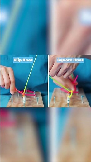 Square Vs Slip Knot