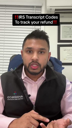 How to look at your transcript to track your refund. #refund #wheresmyrefund #money #irs #refundglowup #taxrefund #taxreturn #taxes #taxtok #tax #taxseason2024 #taxseason #taxtip #taxtips #taxtranscript #taxprofessional