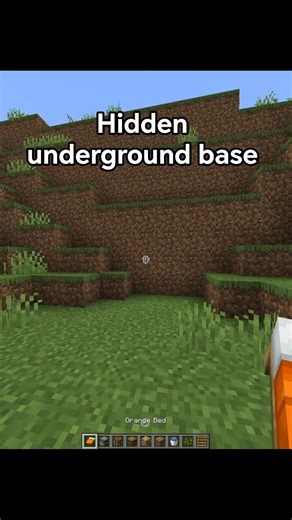 minecraft hidden underground base