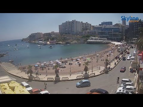 🔴 Recorded live footage from St. Julian's - Malta | SkylineWebcams