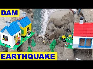 LEGO EARTHQUAKE COLLAPSES the DAM - Ep 23