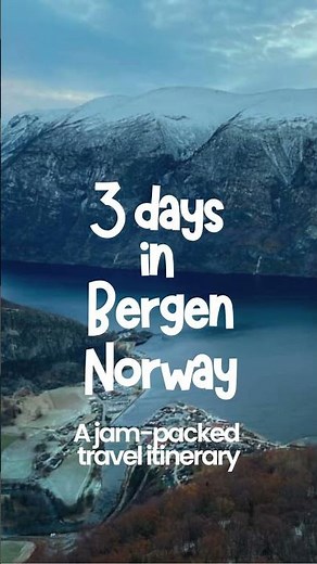 3 Days In Bergen Norway Itinerary: IDEAL First Timers Travel Guide!