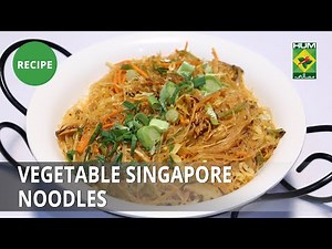 Vegetable Singapore Noodles Recipe | Food Diaries | Zarnak Sidhwa | Singaporean Food
