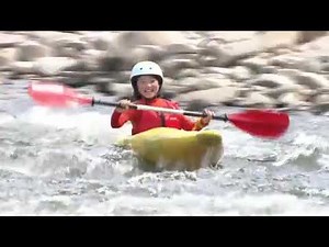 「わんぱく大作戦」小学生20人がカヌー体験 「江の川カヌー公園さくぎ」