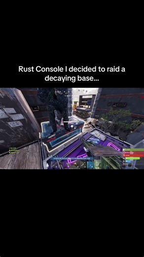 Rust Console I decided to raid a decaying base…#shorts #rust #rustconsole