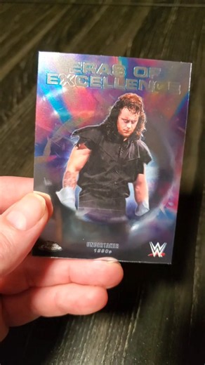 WWE Topps Chrome 2026 Pack 6 #wwe #wweuniverse #topps #toppschrome #packopening #theundertaker