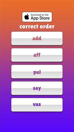 Alphabetic - Can You Beat The Clock? #wordgames