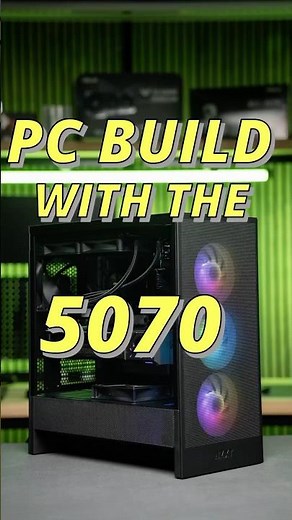 PC Building With A New NVIDIA 5070 Graphics Card!