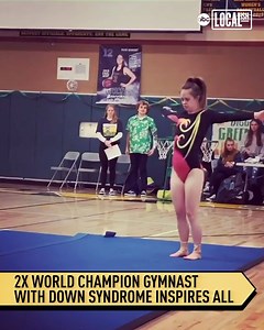 24K views · 851 reactions | Meet Chelsea Werner! She's defying all Down Syndrome stereotypes, not only is she a 2-time World Champion gymnast and the 4-time US Special Olympics Champion but she's also a model. Clap it up for Chelsea!  | Localish | Facebook