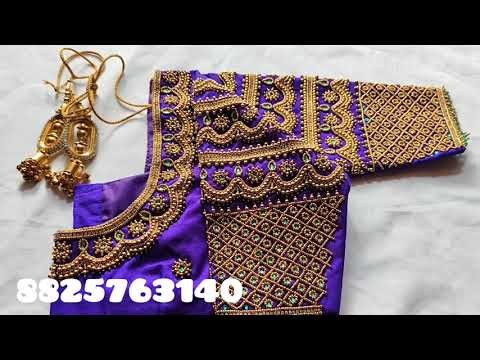 bridal blouse design 1 /bridal blouse design/ grand bridal blouse design/ wedding blouse