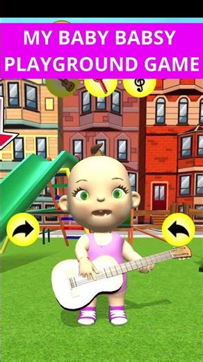 Playground Fun with Baby Babsy! 🎡✨ #Shorts #ToddlerGames