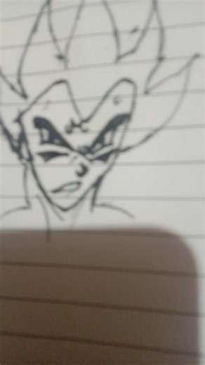 how to draw vegita