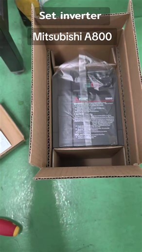 Setting Up Mitsubishi A800 Inverter Parameters