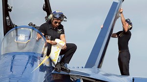 Blue Angels not 'allowed to participate' in air shows during US government shutdown