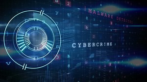 Animation of loading circles over texts, letters, symbol, numbers against abstract background | Premium Stock Video Footage