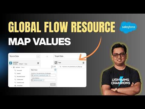 Map Values in Flows Using Global Flow Resources | Salesforce Summer '26 Flow Enhancement