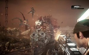 《战争机器：重装上阵》Gears of War: Reloaded 05 孤注一掷 以前玩没发现流程这么短，6代还会有吗？挺喜欢女主的
