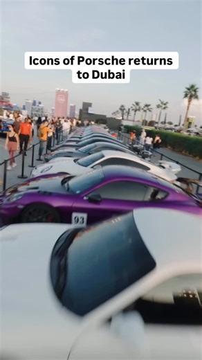 Time Out Dubai on Instagram: "Icons of Porsche returns to Dubai for its fifth edition from Saturday November 22 to Sunday November 23 at The Slab in D3, showcasing thousands of iconic cars from classics to racing legends and exclusive premieres. Expect live entertainment, family activities, unmissable reveals and appearances from Porsche icons. Children under 12 can enter for free, making it a family-friendly weekend for all. Dhs75 general tickets are available now for a limited time. Buy yours 