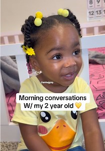 GOODMORNING 💛 Today is hair day! #2yearsold #toddlersoftiktok #toddlerlife #GentleParenting #toddlersbelike