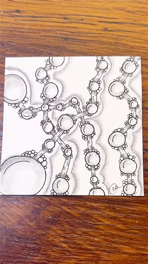 Zentangle Pattern-BRIZNAS | Drawing Tutorial For Beginners #zentangle #doodle #zendoodle #art #zenart #mindfulart #trending #viral #easyart | Easy Art